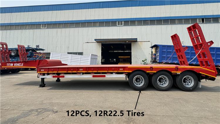 3 Axle Hydraulic Low Bed Trailer Manufacturer In Uganda