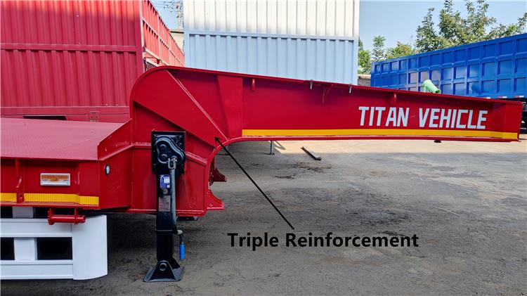 3 Axle Hydraulic Low Bed Trailer Manufacturer In Uganda