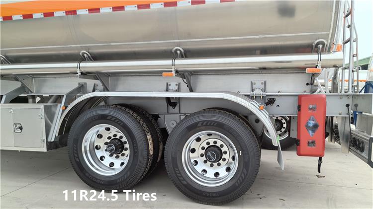 2 Axle Aluminum Tanker Trailer for Sale In Uganda