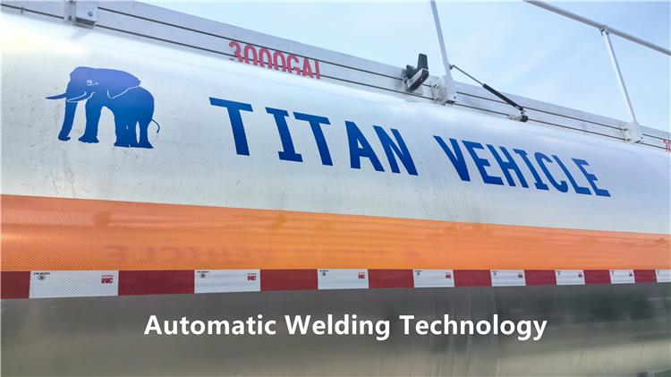 2 Axle Aluminum Tanker Trailer for Sale In Uganda