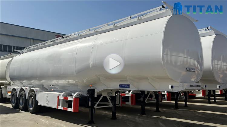 40000Litres Palm Oil Tanker Trailer Price Cost for Sale In Uganda