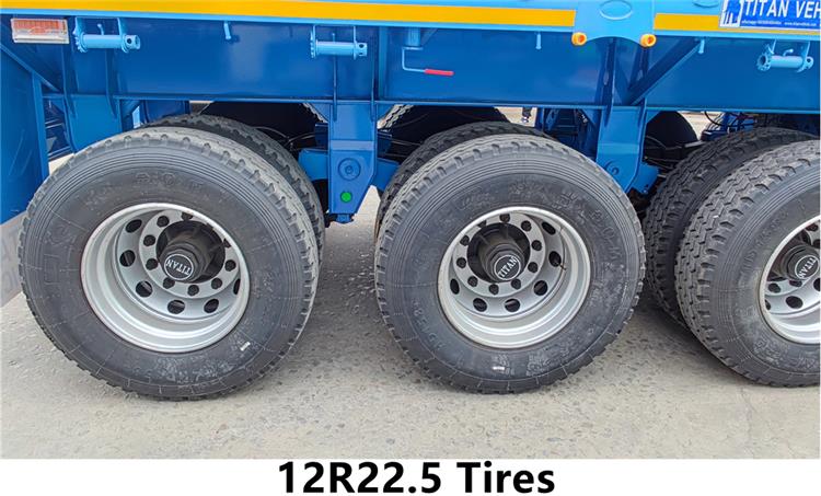 4 Axle Fence Bulk Cargo Trailer for Sale in Uganda Kampala