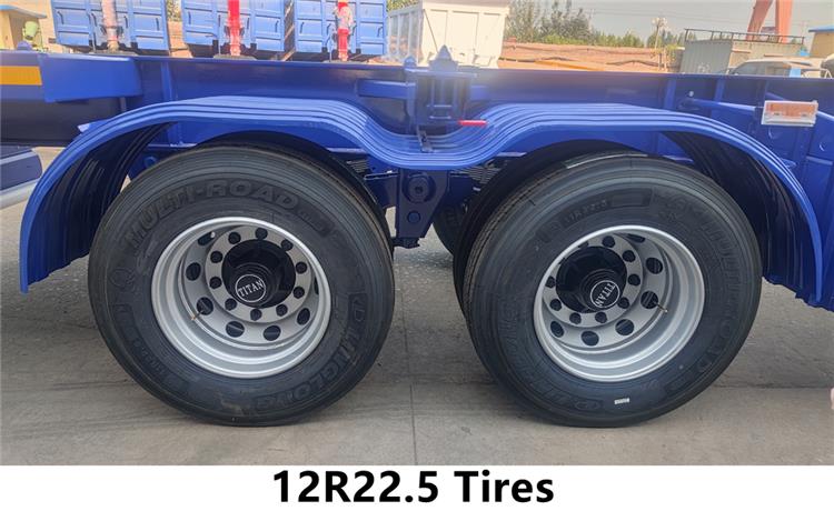 2 Axle 40 foot Container Chassis Semi Trailer Price In Uganda
