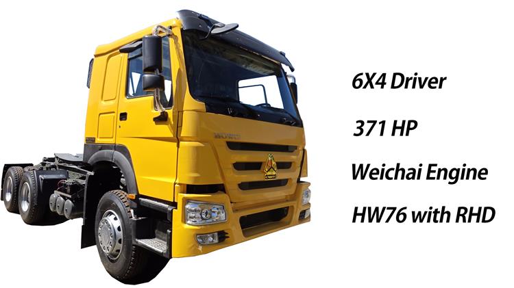 Used Howo Trucks Price in Uganda 6x4 Truck Head