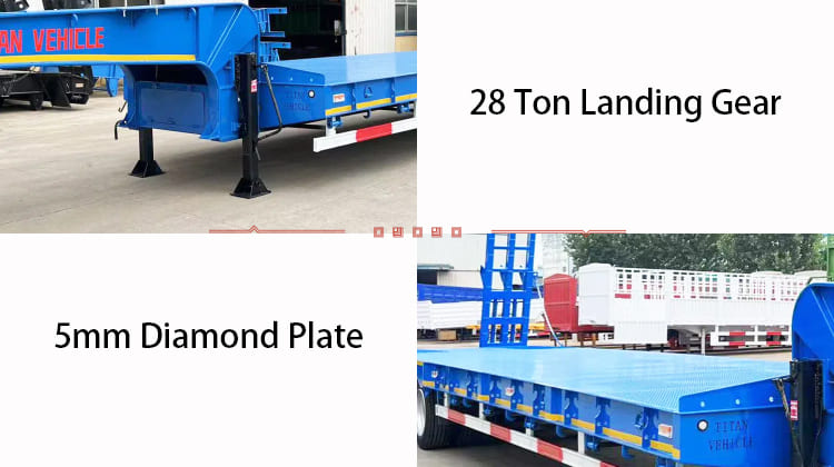 4 Axle Lowbed Trailer for Sale in Uganda, Ugulu
