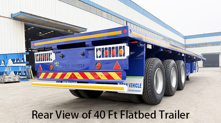 40 Ft Flatbed Trailer for Sale in Uganda, Ugkla