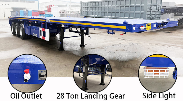 40 Ft Flatbed Trailer for Sale in Uganda, Ugkla