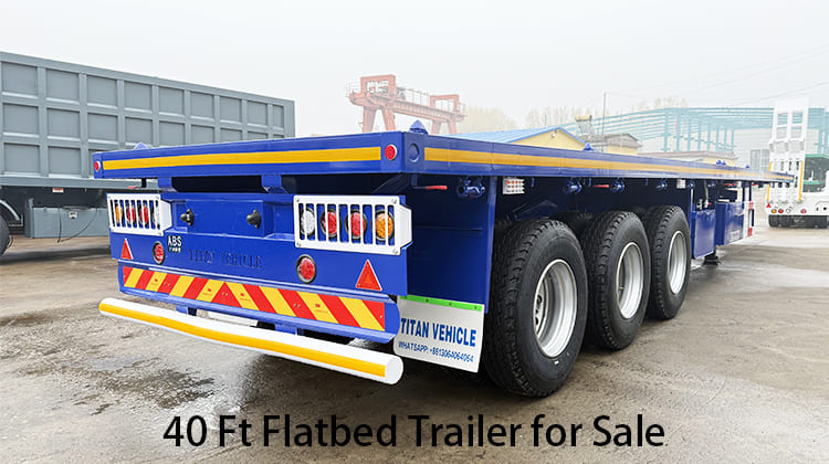 40 Ft Flatbed Trailer for Sale in Uganda, Ugkla