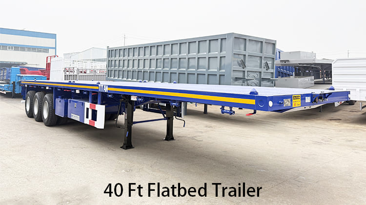 40 Ft Flatbed Trailer for Sale in Uganda, Ugkla