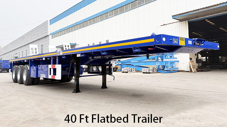 40 Ft Flatbed Trailer for Sale in Uganda, Ugkla