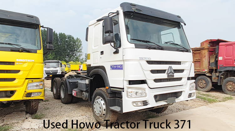 Used Howo Tractor Truck 371 for Sale in Uganda, Ugrua