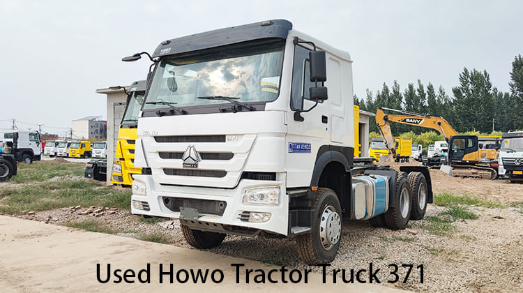 Used Howo Tractor Truck 371 for Sale in Uganda, Ugrua
