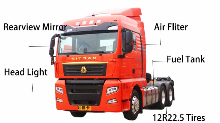 Used Sinotruk Sitrak Price 6X4 for Sale in Uganda, Ugulu