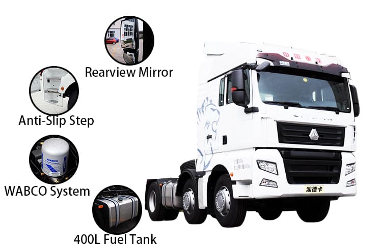 ZZ4256 Used Sinotruk Sitrak C7H Tractor Truck for Sale in Uganda, Ugfpo