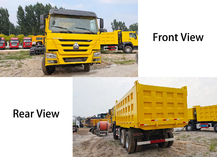 ZZ3257 Used Howo 371 Dump Truck for Sale in Uganda, Ugebb