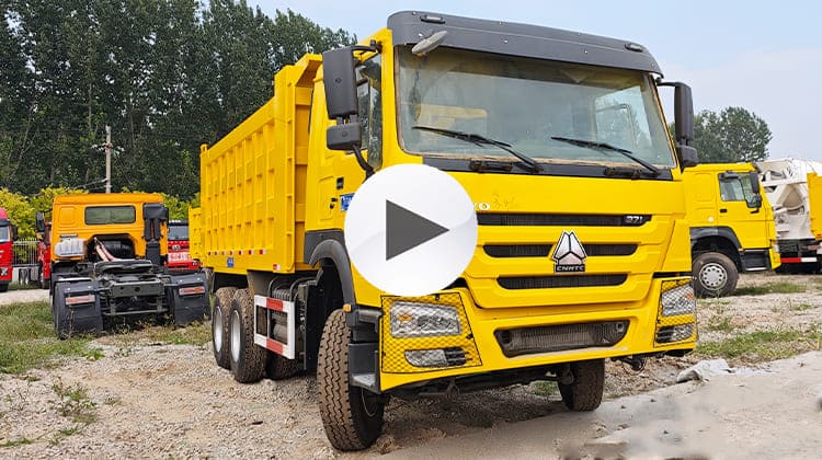 ZZ3257 Used Howo 371 Dump Truck for Sale in Uganda, Ugebb