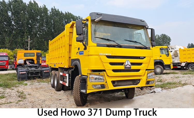 ZZ3257 Used Howo 371 Dump Truck for Sale in Uganda, Ugebb