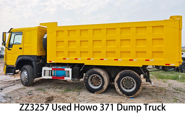 ZZ3257 Used Howo 371 Dump Truck for Sale in Uganda, Ugebb