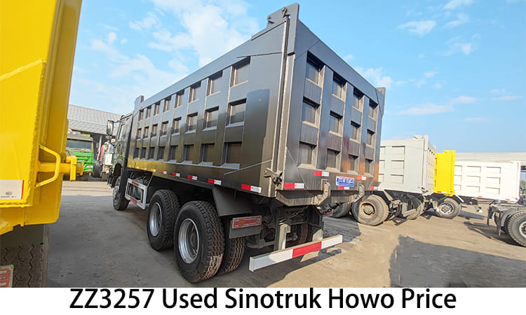  ZZ3257 Used Sinotruk Howo Price | Sinotruk Howo 6x4 Tipper Truck for Sale in Uganda, Ugkab 