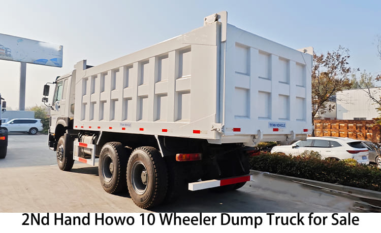 CNHTC 2Nd Hand Howo 10 Wheeler Dump Truck Price for Sale in Uganda, Ugkse