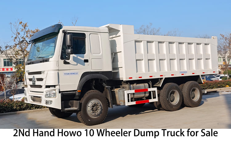 CNHTC 2Nd Hand Howo 10 Wheeler Dump Truck Price for Sale in Uganda, Ugkse