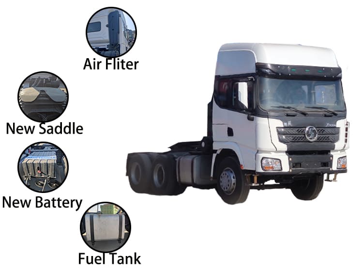 Second Hand X3000 Shacman Tractor Head Truck for Sale in Uganda, Ugbug