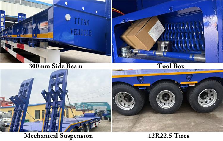 40 feet High Bed Trailer Truck Dimensions for Sale In Uganda Kampala