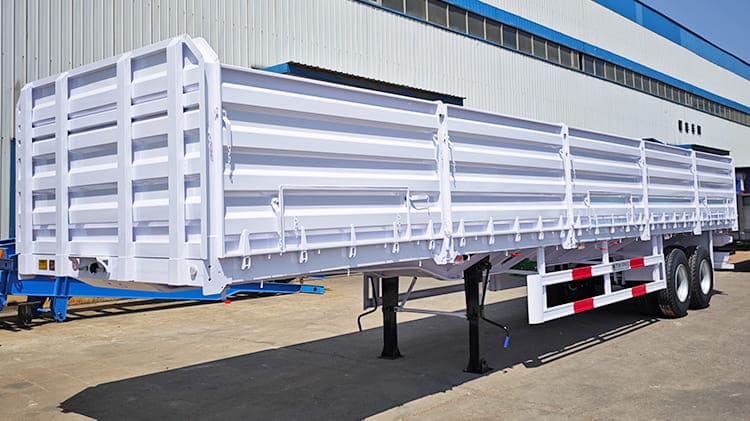 Removable Cargo Side Wall Trailer for Sale in Uganda Kampala