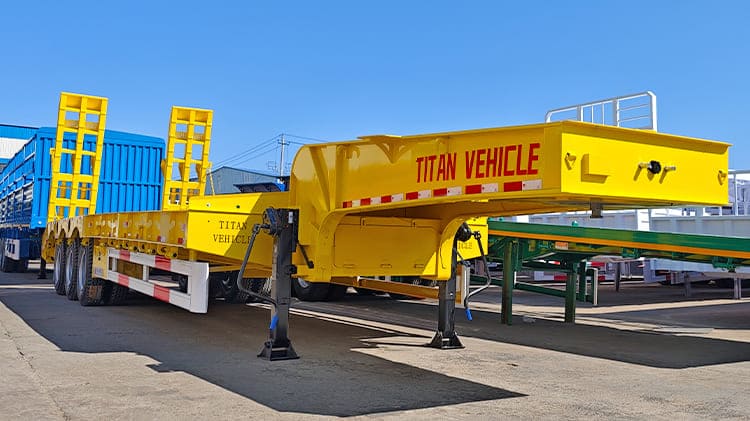 3 Axle Low Bed Trailer Price Types for Sale in Uganda