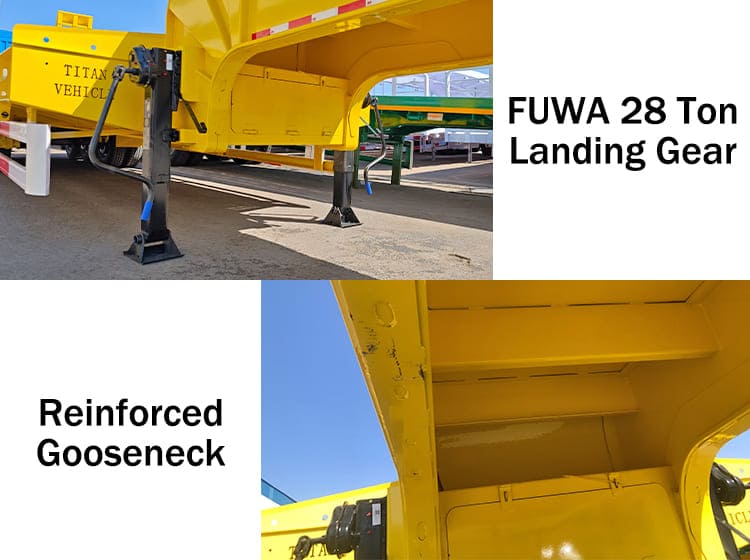 3 Axle Low Bed Trailer Price Types for Sale in Uganda