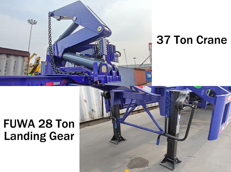 XCMG Side Lifter Trailer for Sale in Uganda