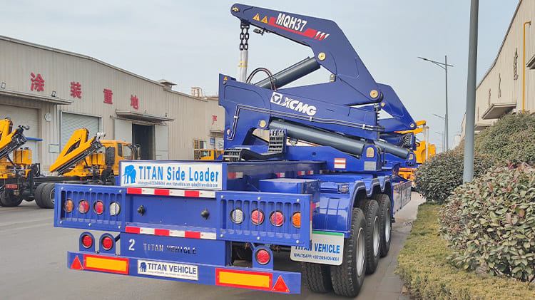 37 Ton Side Loader Crane for Sale in Uganda