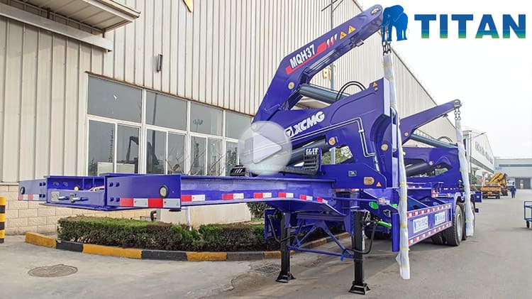 37 Ton Side Loader Crane for Sale in Uganda