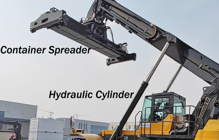 45 Ton Container Reach Stacker for Sale in Uganda