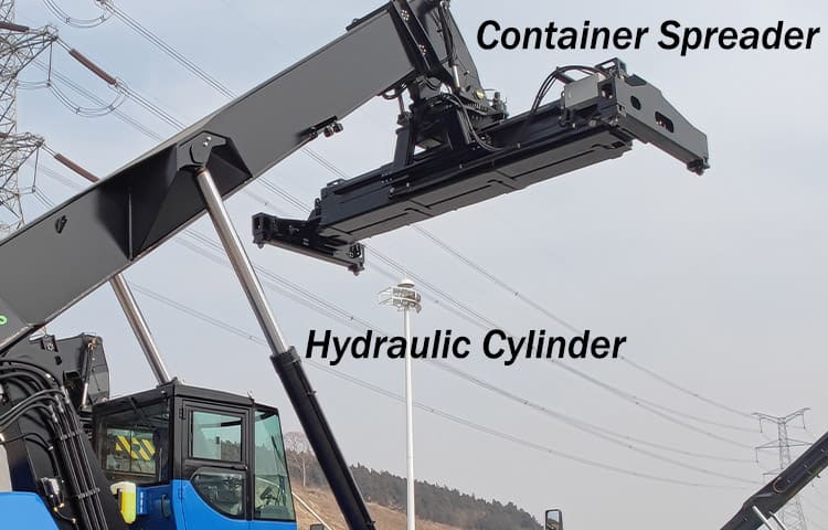 45 Ton Container Reach Stacker for Sale in Uganda