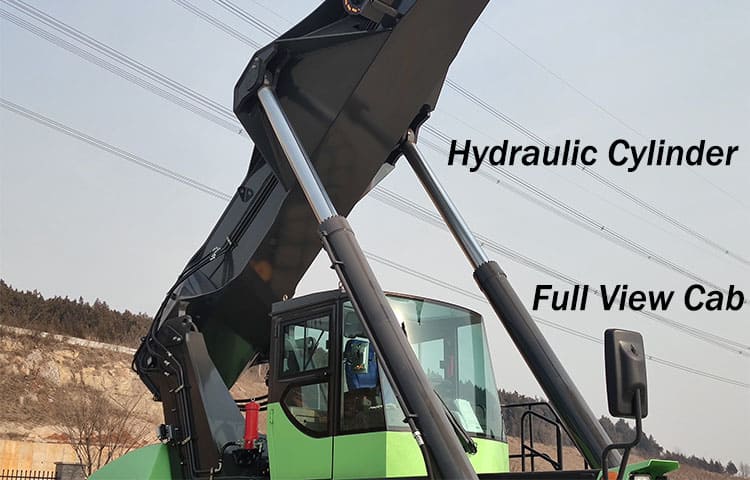 Electric Reach Stacker Machine for Sale in Uganda