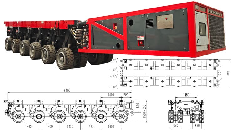 SPMT Trailer Transporter Meaning for Sale in Uganda