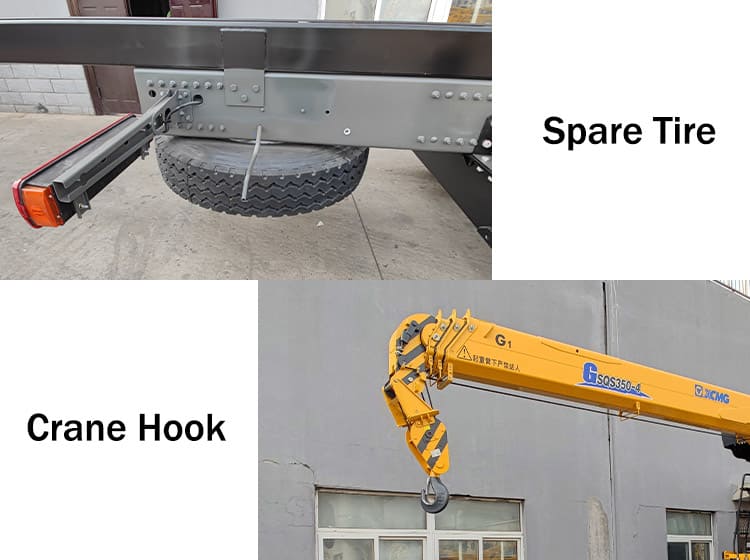 XCMG Lorry Mounted Crane for Sale in Uganda