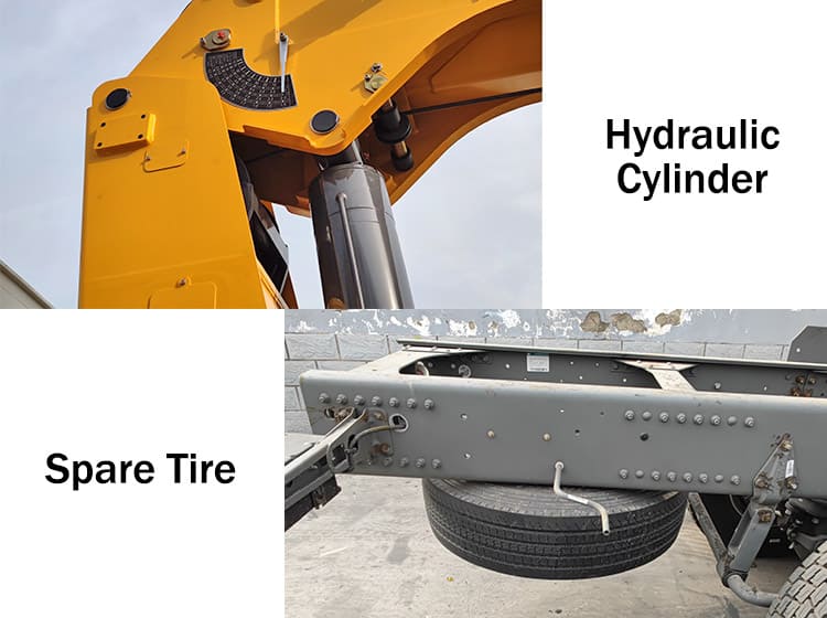 Heavy Duty Telescopic Truck Mounted Crane for Sale in Uganda