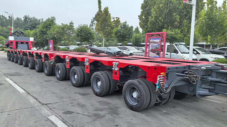Nicolas Hydraulic Modular Trailer for Sale in Uganda
