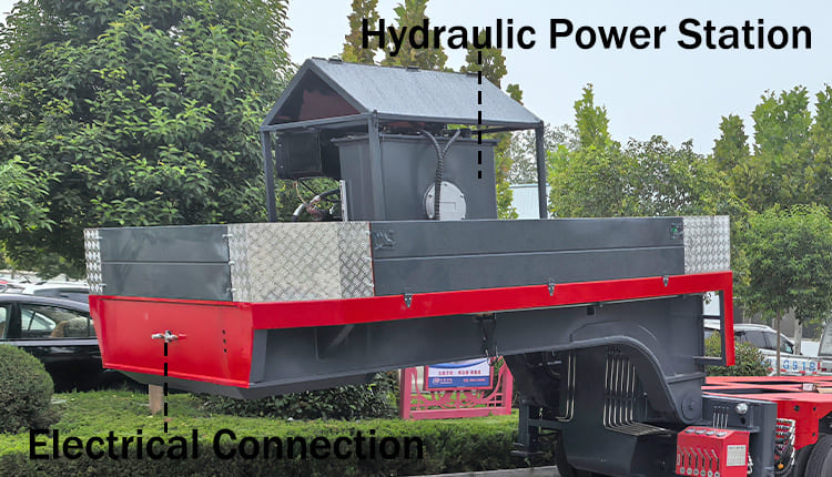 Nicolas Hydraulic Modular Trailer for Sale in Uganda