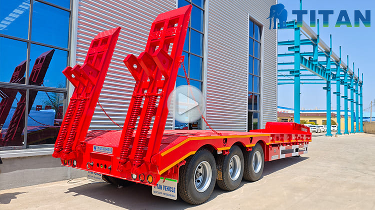 40 Ft Semi Low Bed Trailer for Sale in Uganda Kampala