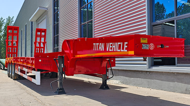 40 Ft Semi Low Bed Trailer for Sale in Uganda Kampala