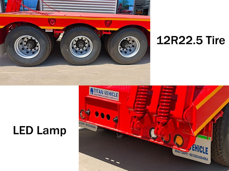 40 Ft Semi Low Bed Trailer for Sale in Uganda Kampala