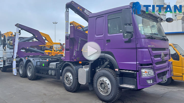 Side Loader Container Truck for Sale in Uganda