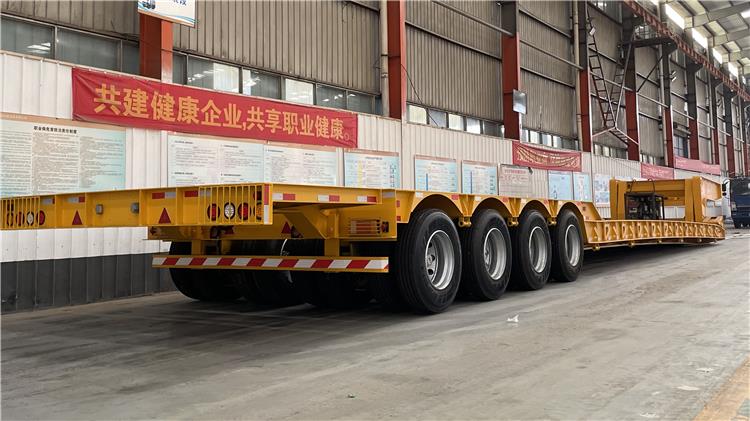 4 Line 8 Axle Detachable Gooseneck Trailer for Sale In Uganda