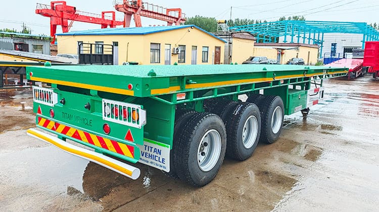 3 Axle Flatbed Trailer Manufacturers for Sale in Uganda