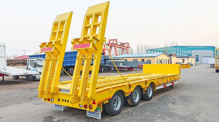 3 Axle Low Bed Trailer Types Price for Sale in Uganda