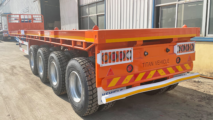 4 Axle Flatbed Trailer for Sale Prices in Uganda