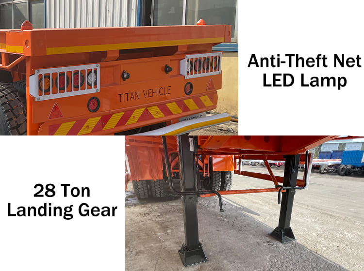 4 Axle Flatbed Trailer for Sale Prices in Uganda